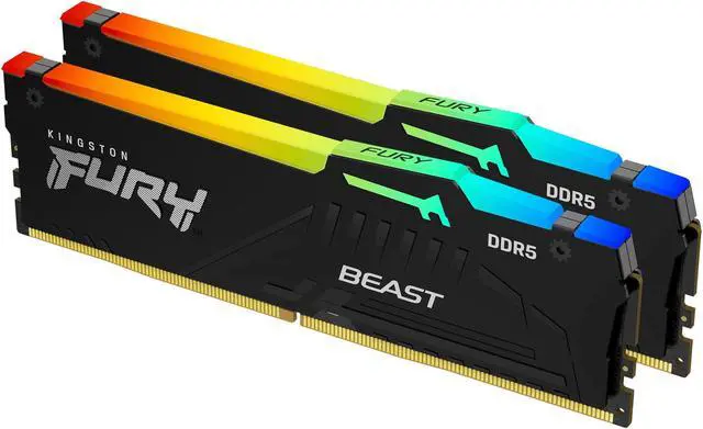 Kingston FURY Beast 64GB (2 x 32GB) 288-Pin PC RAM DDR5 5600 (PC5