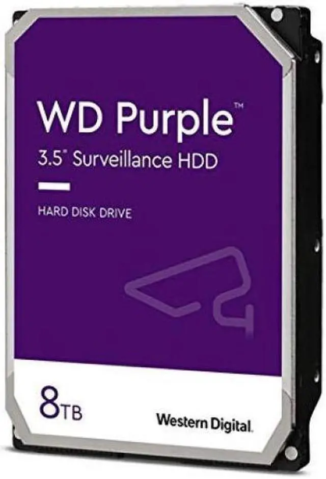 WD Purple WD84PURZ 8TB 5640 RPM 128MB Cache SATA 6.0Gb/s 3.5