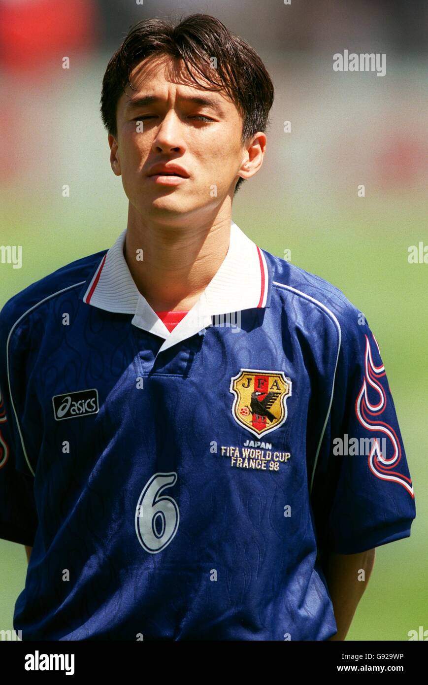 Soccer - World Cup France 98 - Group H - Japan v Croatia Stock