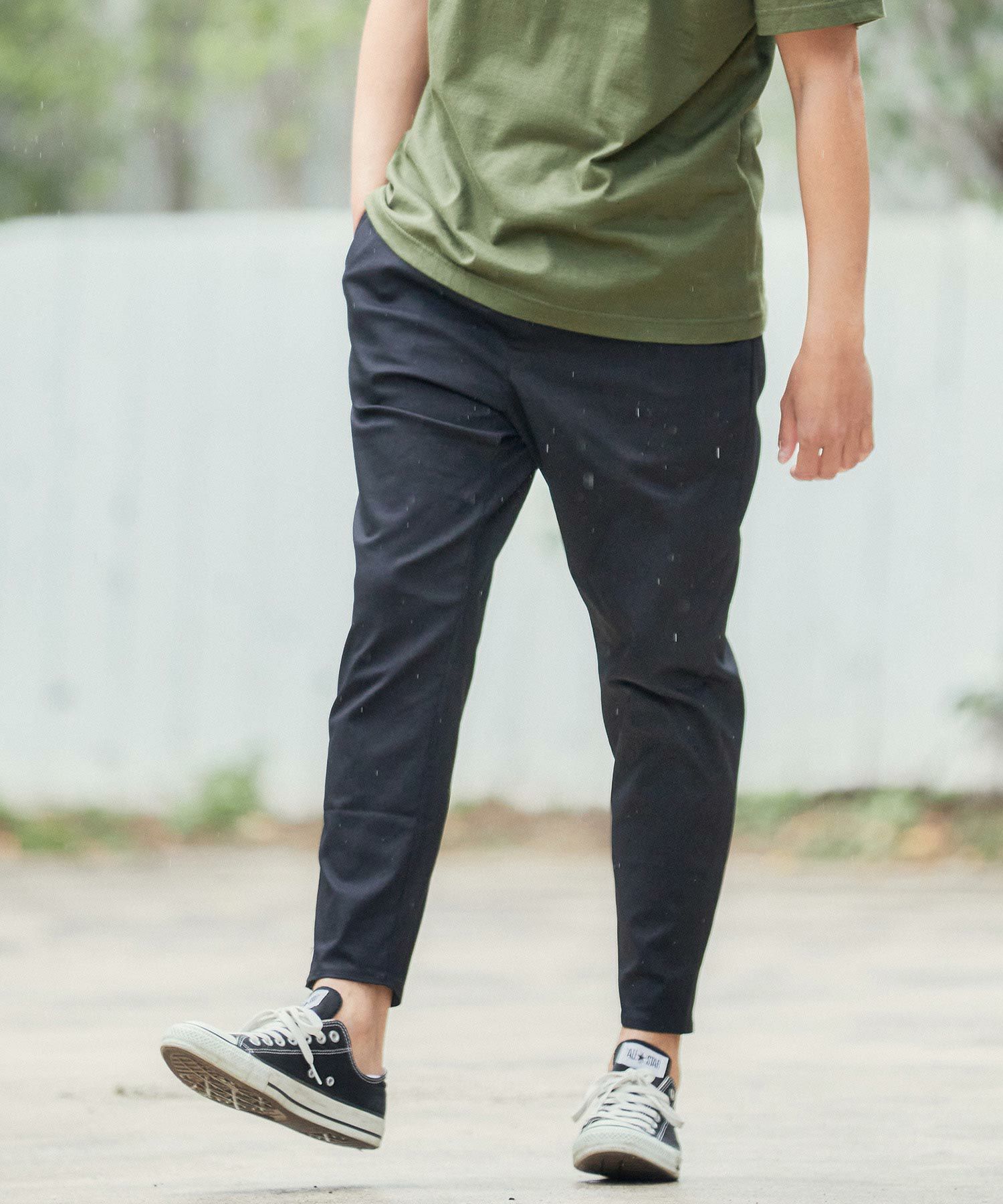 CAMBIO(カンビオ)】Stretch Saruel Tight Tapered Pants サルエル