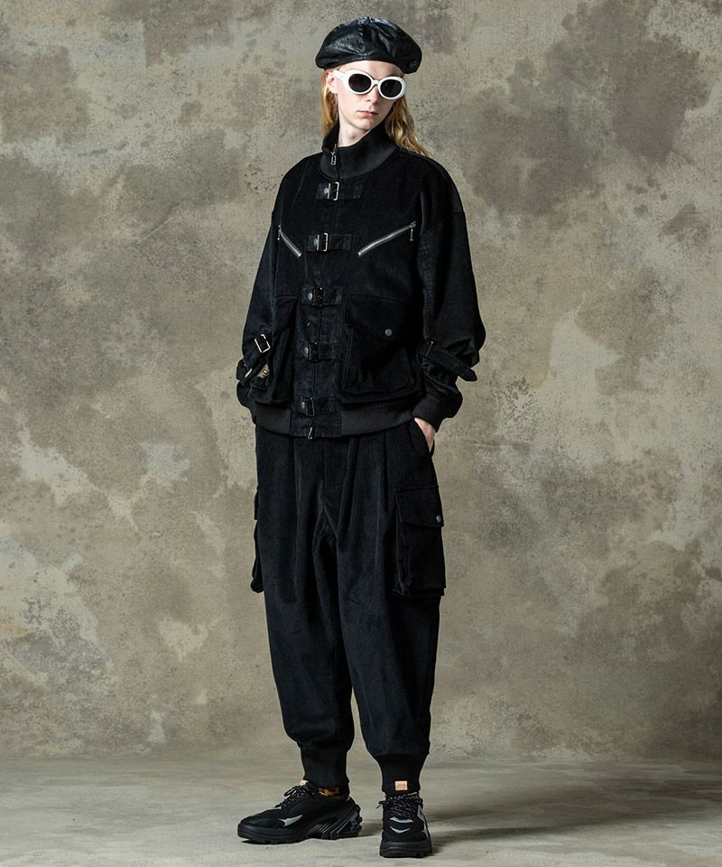 glamb(グラム)】Corduroy Deformed Pants コーデュロイディフォーム