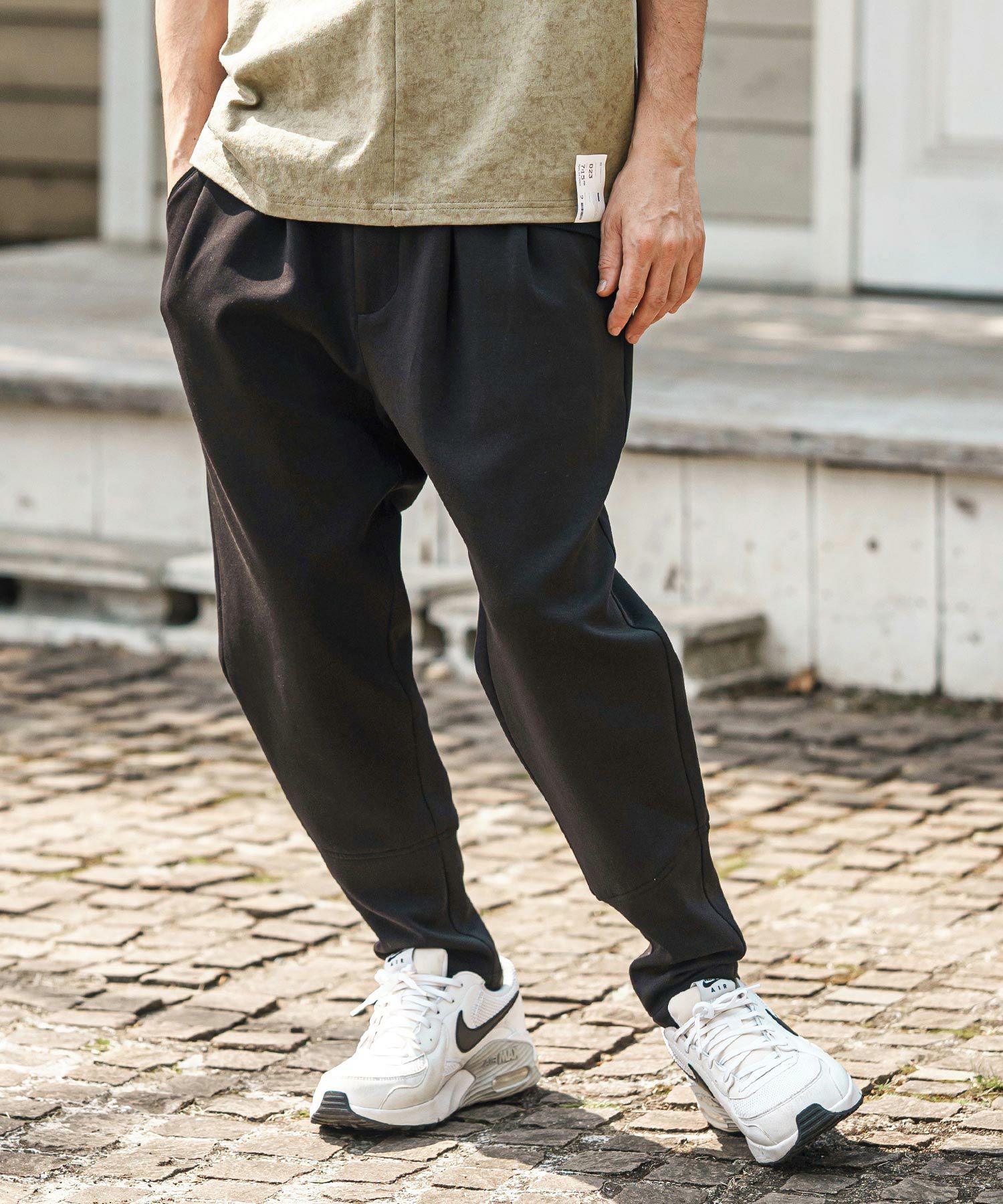 CAMBIO(カンビオ)】裾裏レオパードダンボールパンツ(HLCM0189