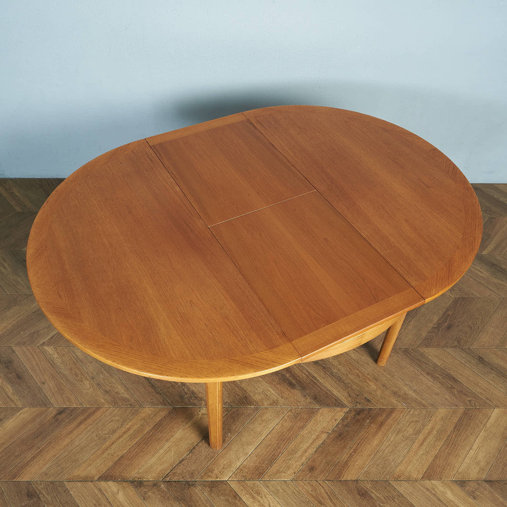 ネイサン Nathan エクステンション ラウンド ダイニングテーブル