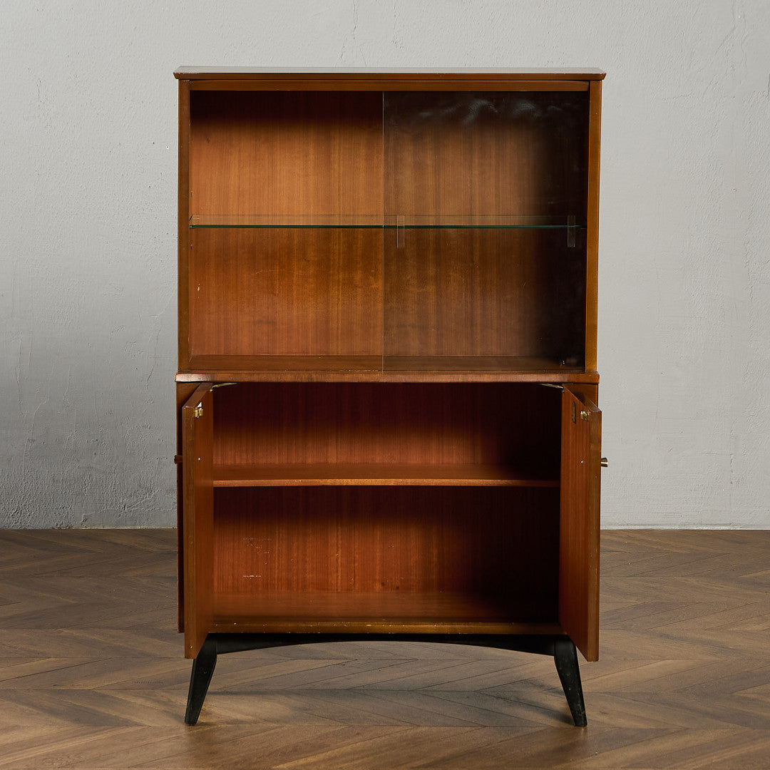 ストーンヒル STONEHILL ヴィンテージ ガラス キャビネット ブック