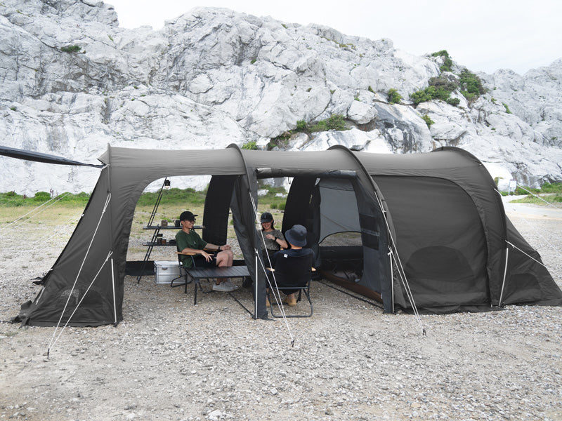 DOD KAMABOKO TENT 3(M) 隧道帳篷黑色T5-689-BK – CampingCat Outdoor
