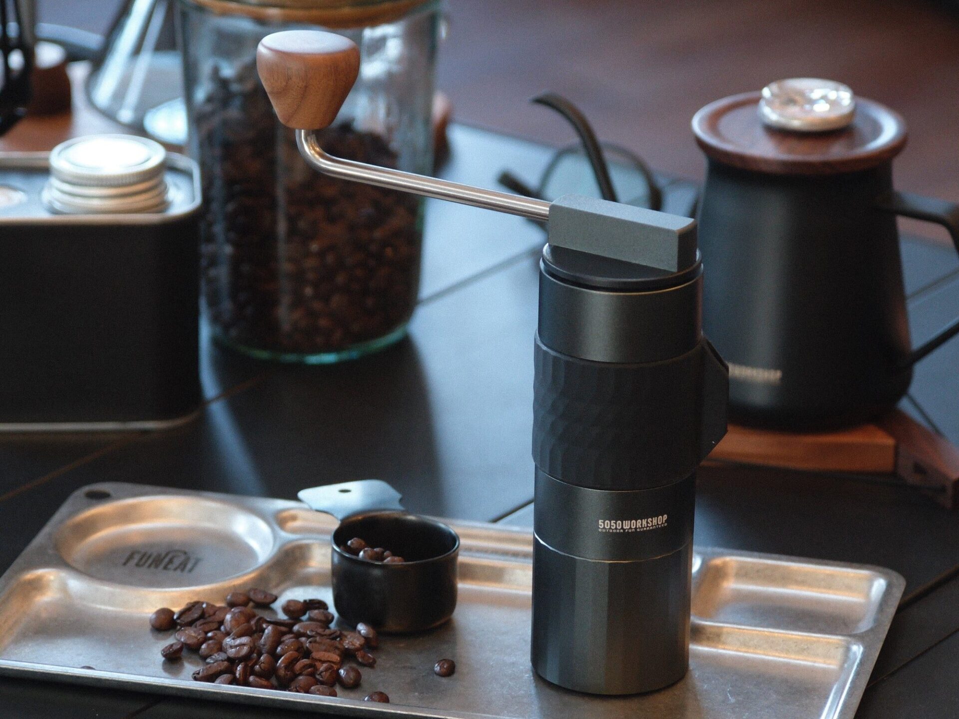 5050WORKSHOP コーヒーサイドテーブル ほかランタンハンガー