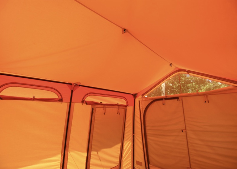 新商品】テンマクデザインからソロ用ロッジ型テントガレージテント登場