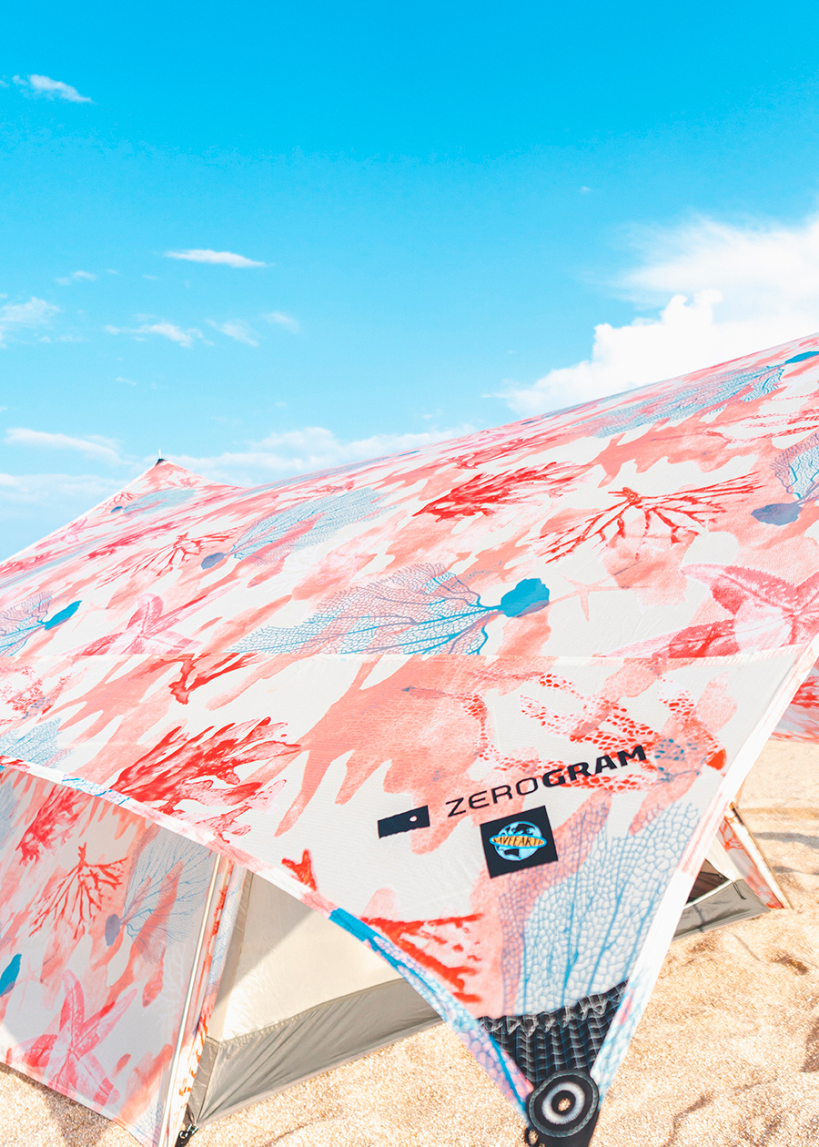 ゼログラムから10周年記念のテント・タープなど「Coralシリーズ」登場