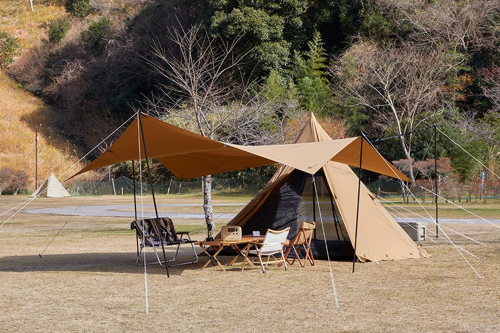 WAQからポリコットン素材の「ヘキサタープTC M/L」登場 | キャンプレビュー