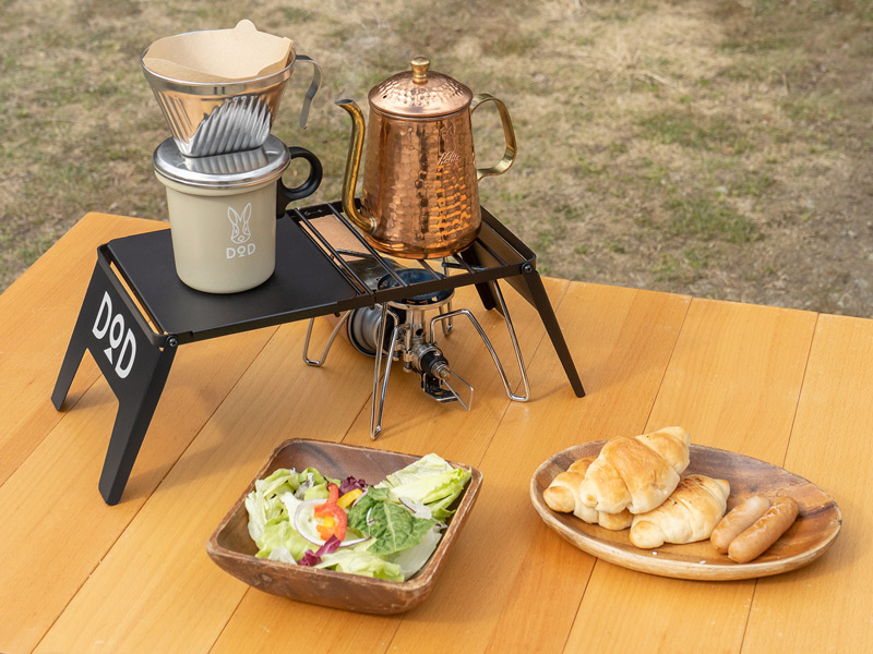 DODからコンパクトなソロ用テーブル「ソトメシンガーRX」登場