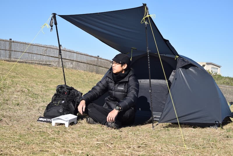 パーゴワークス「NINJATENT」開封レビュー！1200gの快適なソロテント
