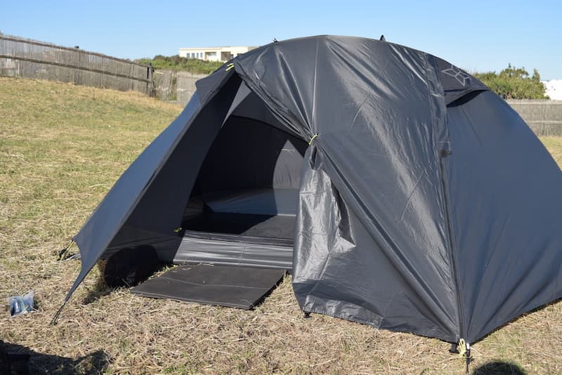 パーゴワークス「NINJATENT」開封レビュー！1200gの快適なソロテント