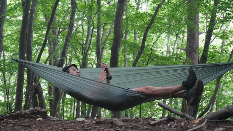 レビュー】超絶コンパクト！ハミングバードのシングルハンモック