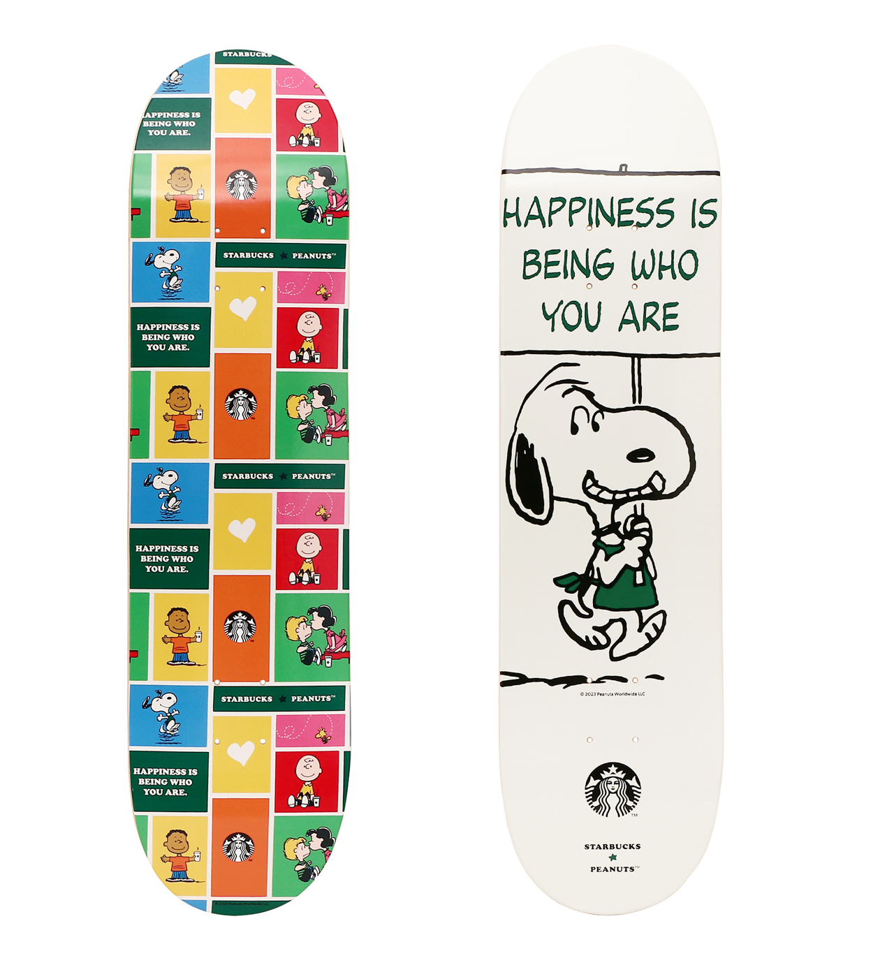 スターバックス×PEANUTS SNOOPY スケートボードデッキ スケボー 【公式