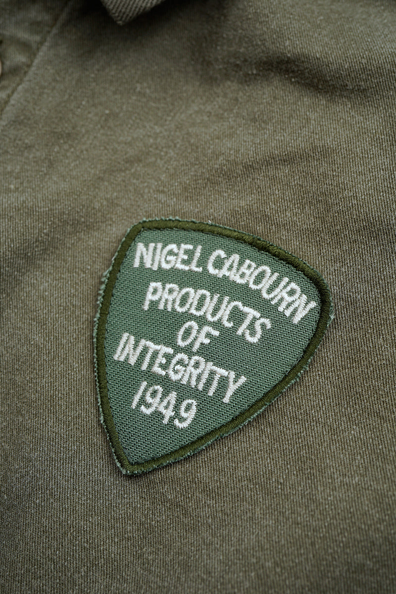 ナイジェル・ケーボン】MAN / ラガーシャツ - ピグメント / RUGGER