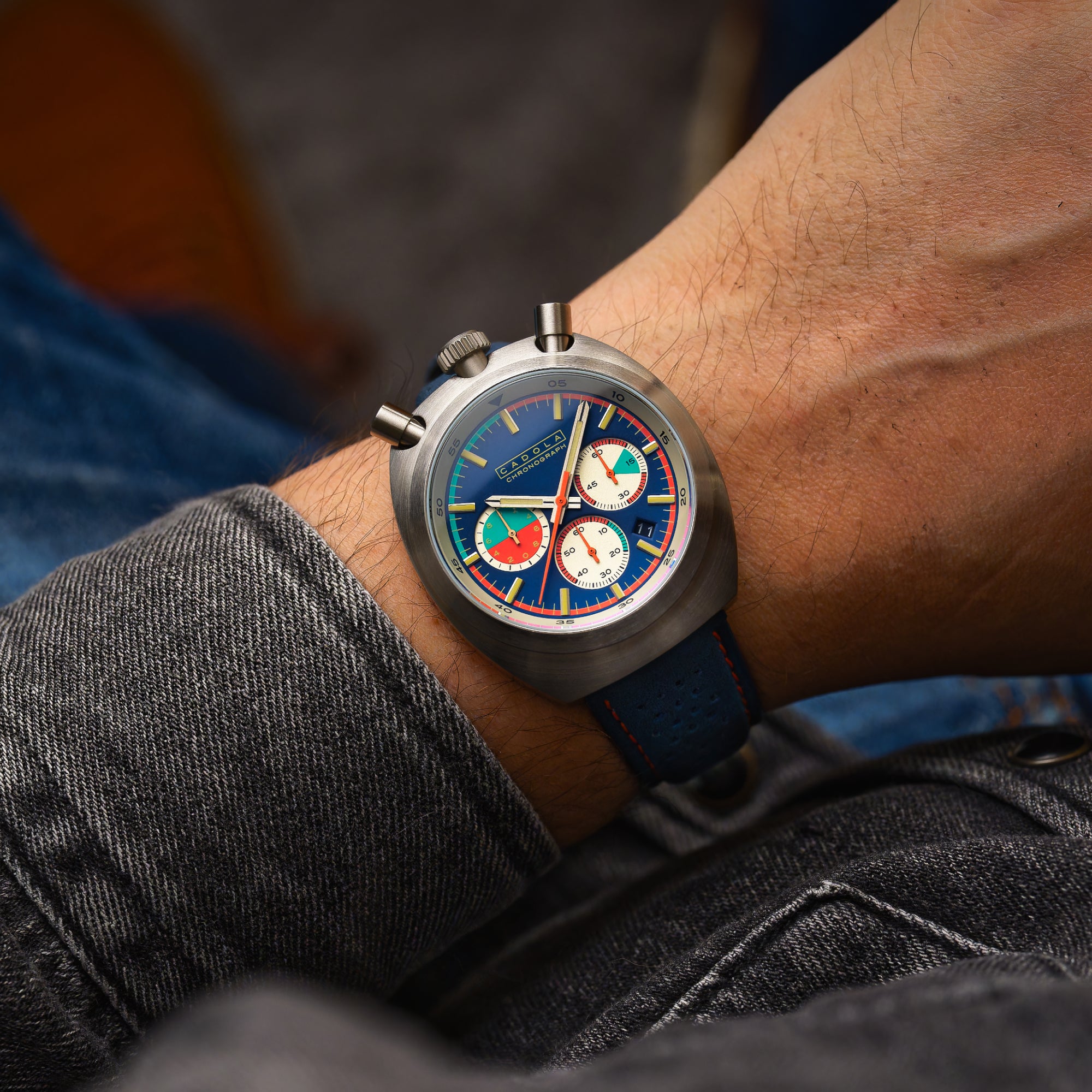 Ignition Blue | Testa Di Toro Chronograph – Cadola1946