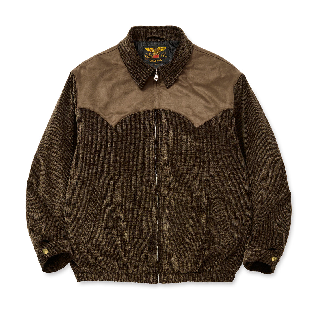 CORDUROY WESTERN JACKET – CALEE ONLINE STORE