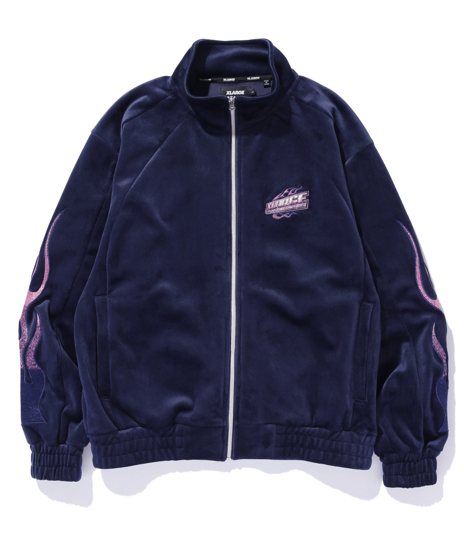 XLARGE VELOUR TRACK JACKET＆PANTS セットアップ VELOUR TRACK JACKET