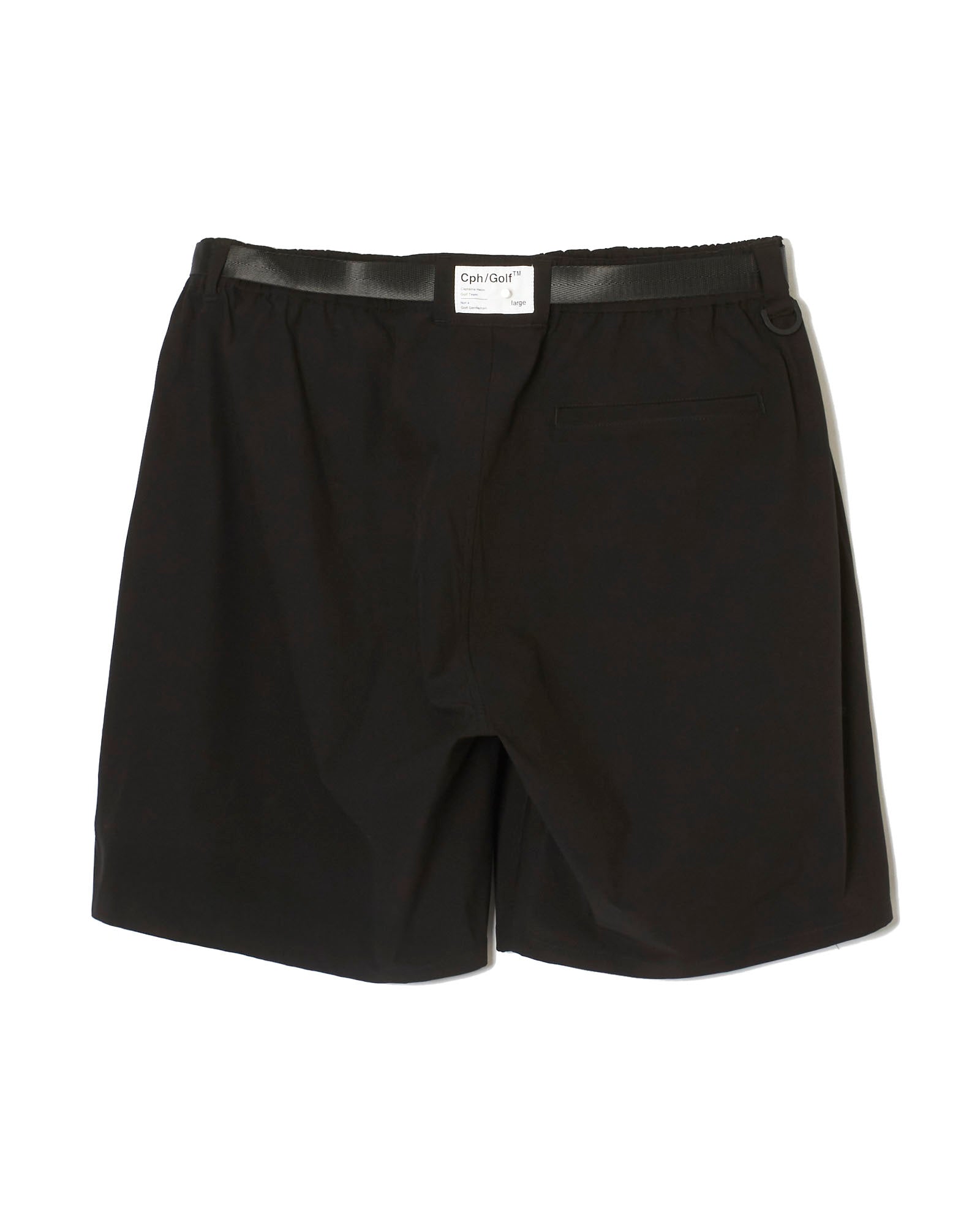SIDE SLIT ADJUSTABLE SHORTS BLACK – Cph/Golf™︎
