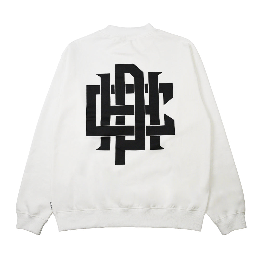 OVERLAP LOGO LS MOCK NECK TEE WHITE – Cph/Golf™︎