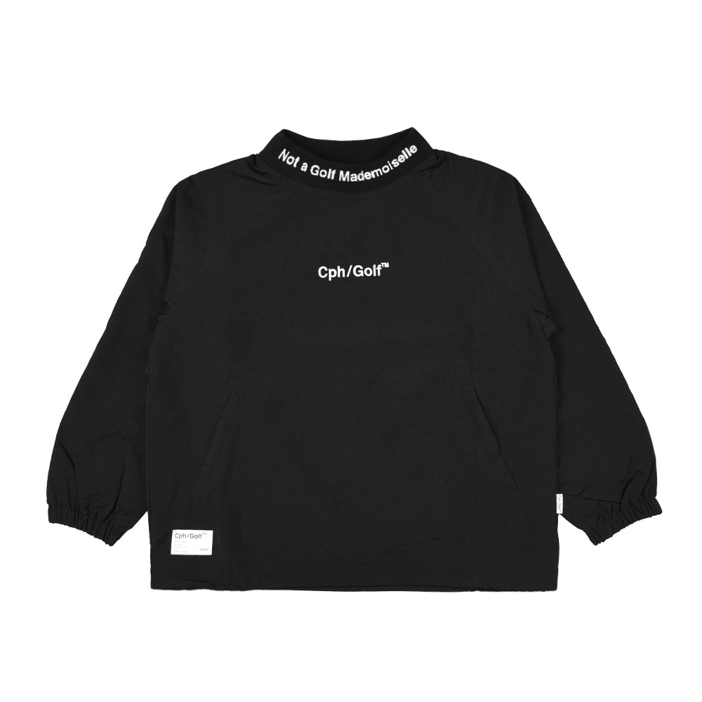WOMEN] JACQUARD MOCK NECK WIND BREAKER – Cph/Golf™︎