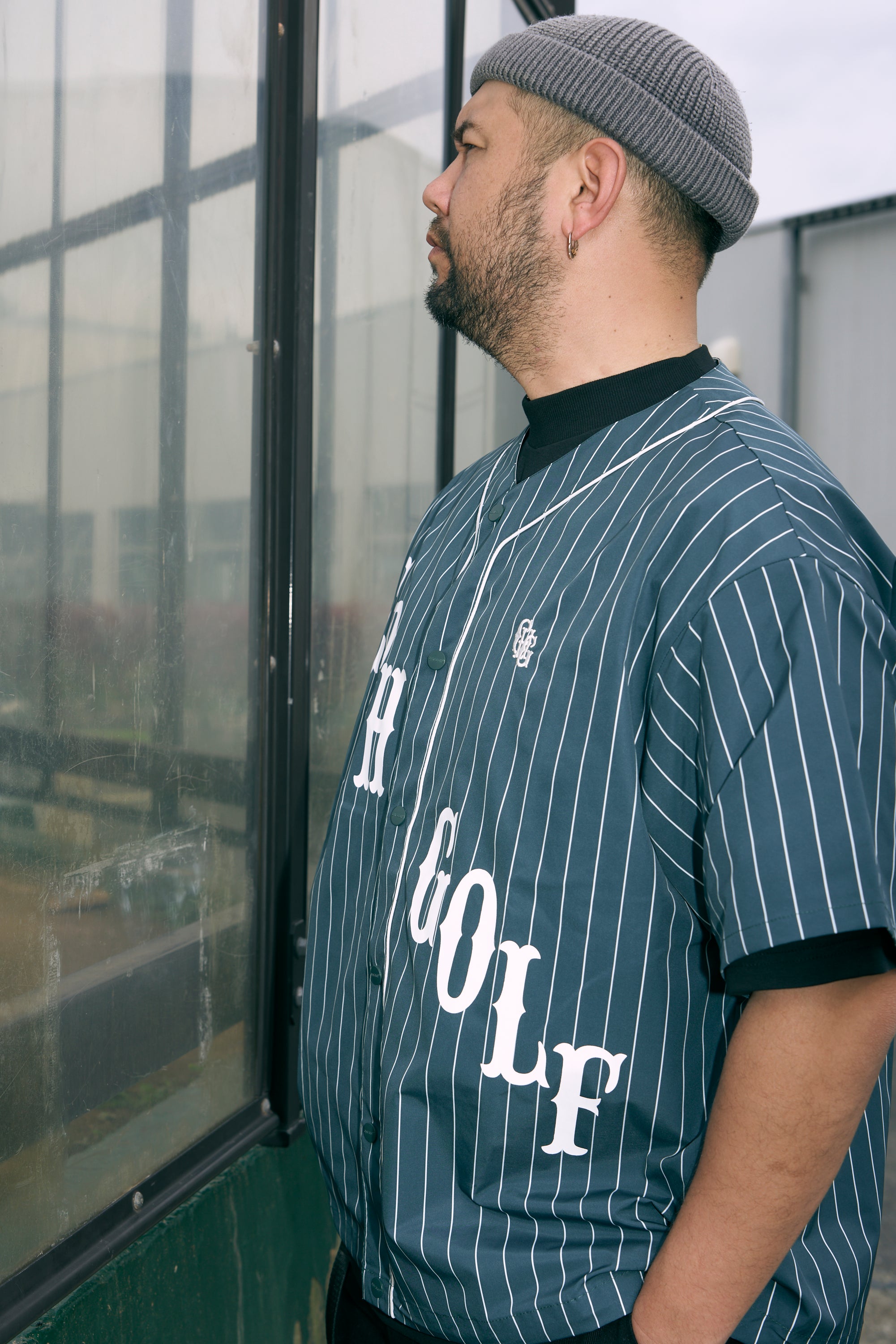 CLASSIC STRIPE BB SHIRT GREEN – Cph/Golf™︎