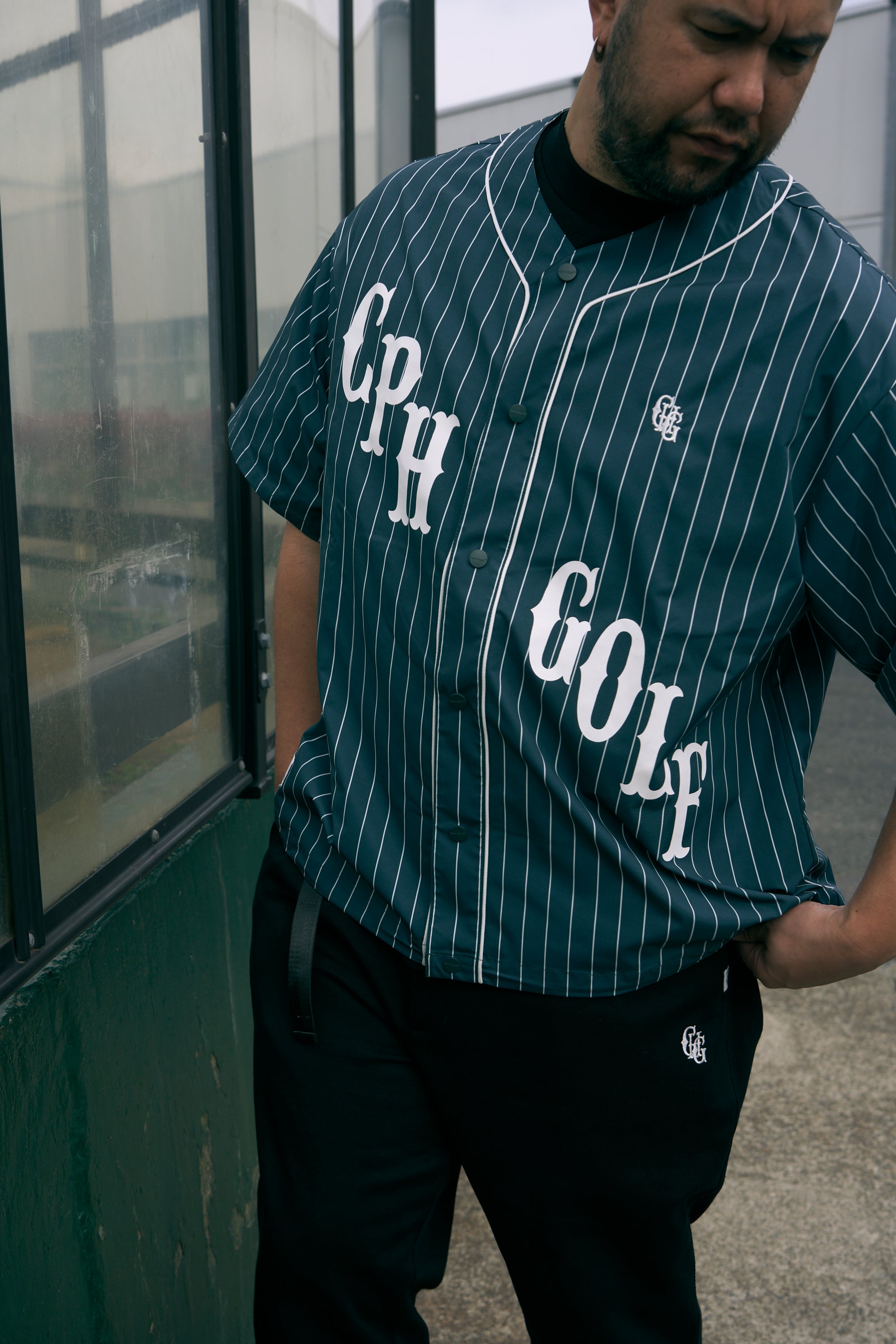 CLASSIC STRIPE BB SHIRT GREEN – Cph/Golf™︎