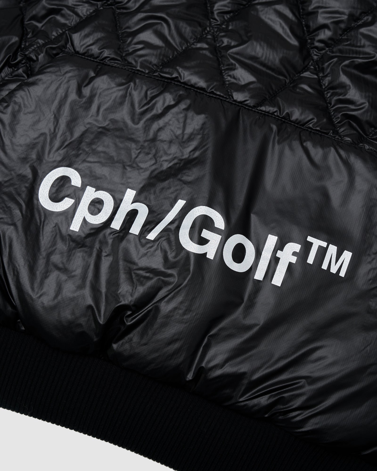 NANGA® × Cph/Golf™ #QLT DOWN P/O JACKET - BLACK - – Cph/Golf™︎