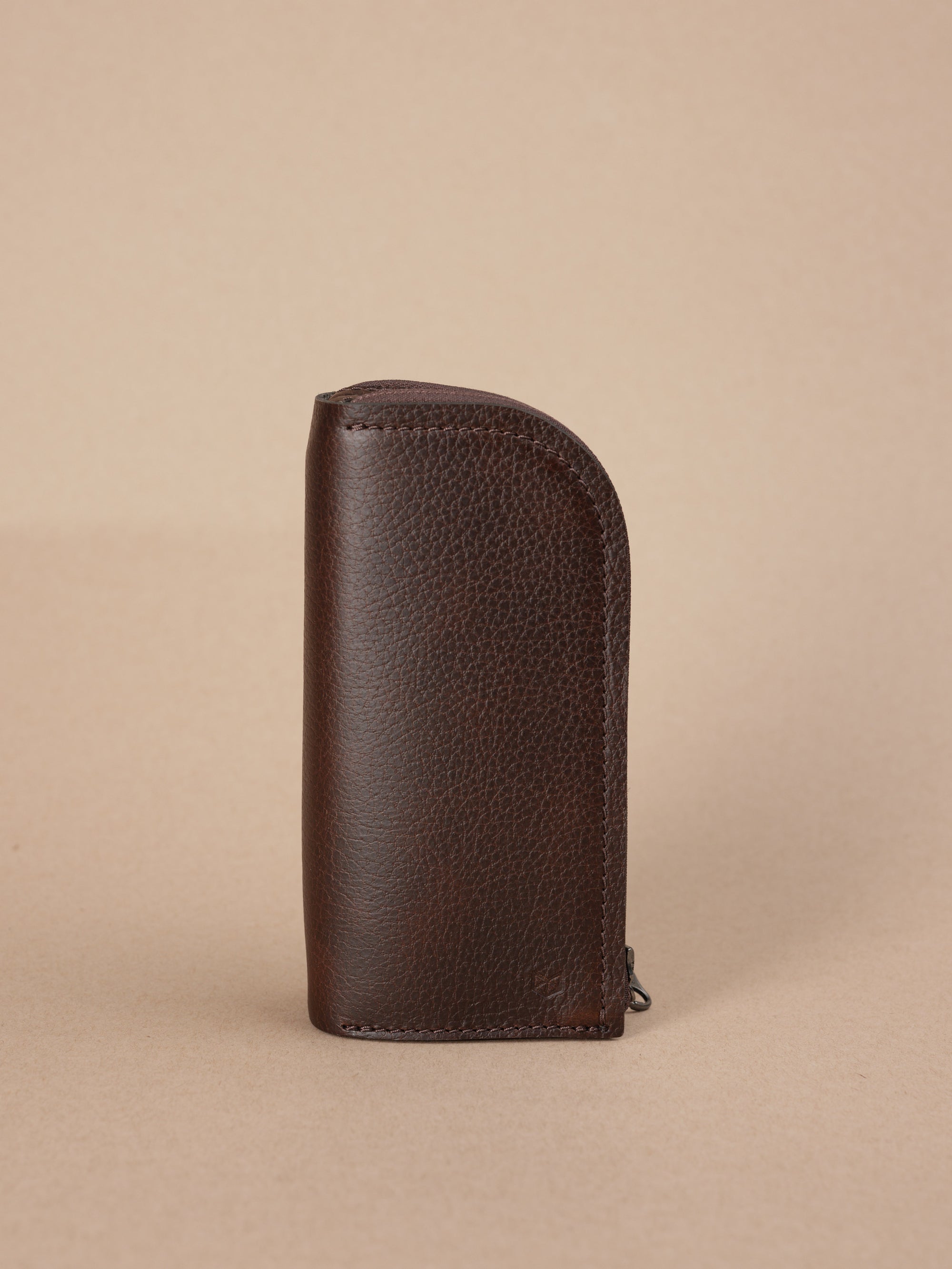 Double Glasses Case · Dark Brown by Capra Leather