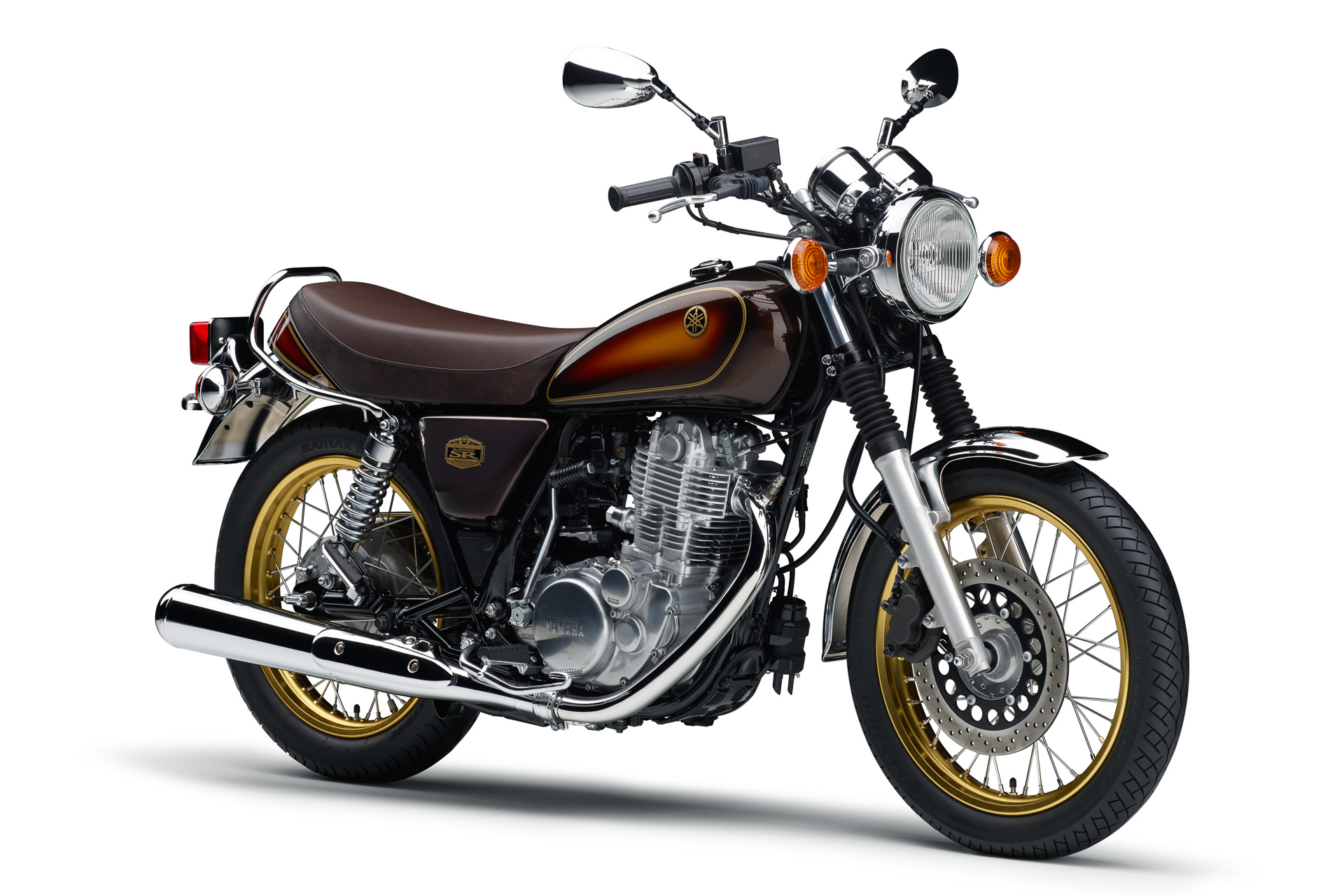 ヤマハ、「SR400」を復活。40周年記念の限定500台「40th Anniversary
