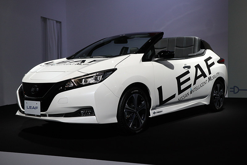 日産、日本電動化アクション「ブルー・スイッチ」の象徴となる「リーフ
