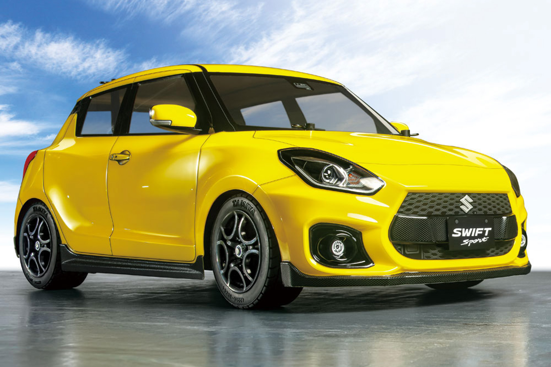 タミヤ、1/10RC スズキ スイフトスポーツ （M-05シャーシ） - Car Watch