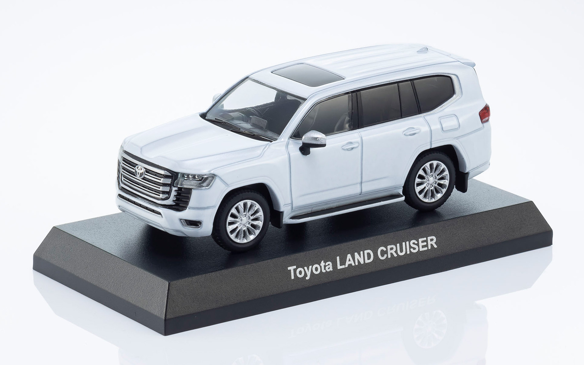 京商、MINI CAR＆BOOK第14弾「TOYOTA LAND CRUISER 300」ホワイト