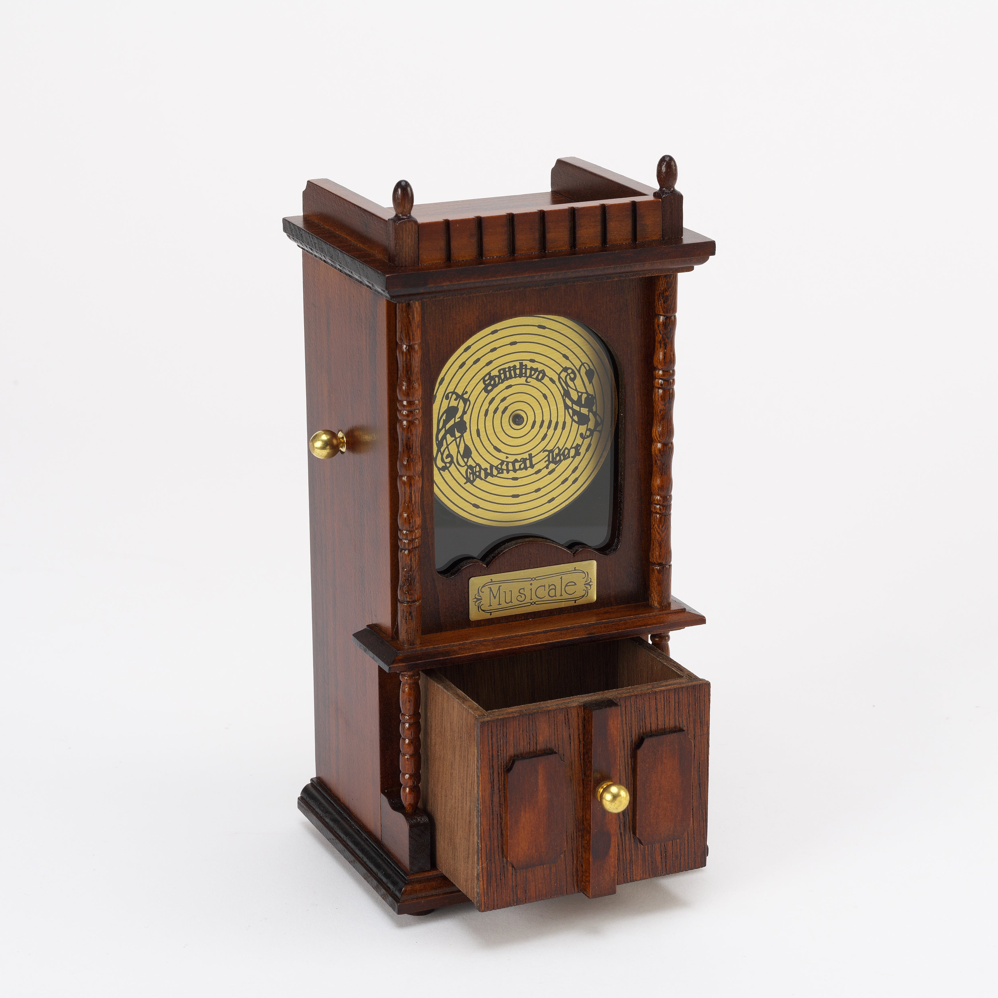 アンティーク調ミニチュアオルゴール ディスクオルゴール – オルゴール
