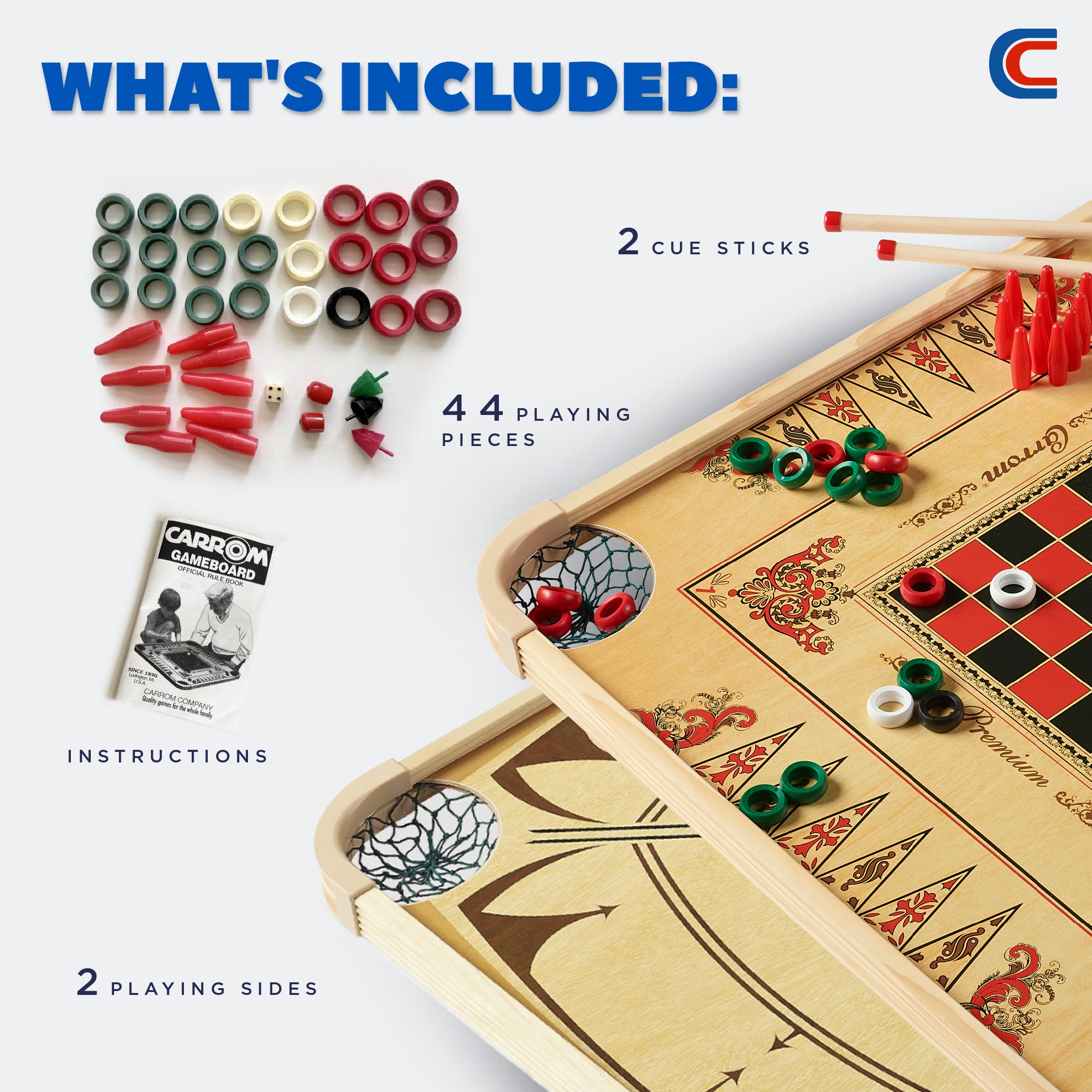 Carrom Board Game | The Original Multi-Game Board