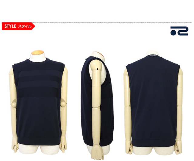ROSASEN［ロサーセン］リバーシブル撥水ベスト|カジュアルゴルフドット