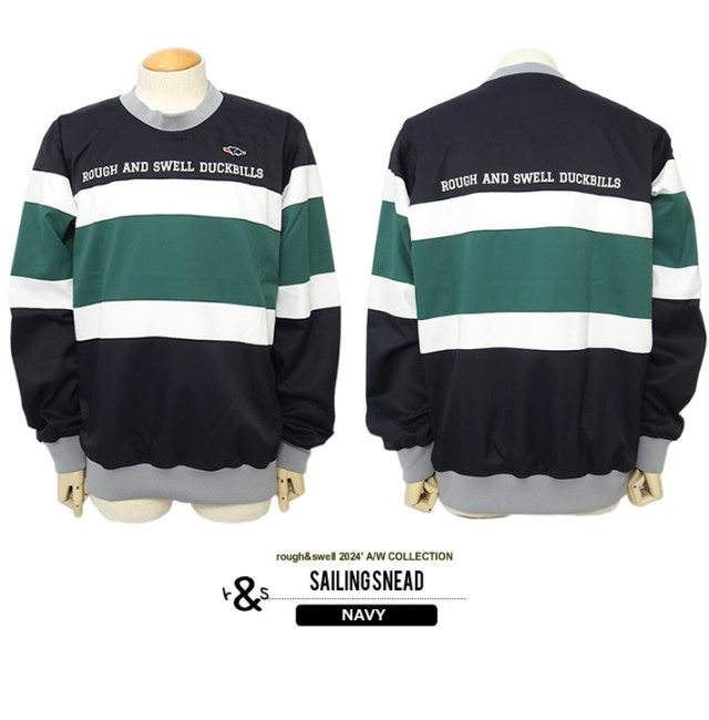 rough & swell ラフアンドスゥエル サンディエゴ ジップ スウェット