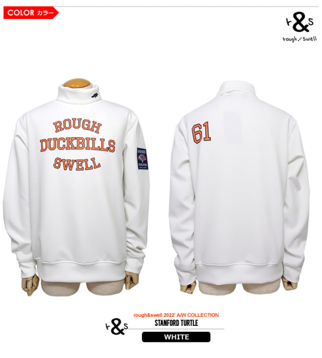 ラフアンドスウェルrough and swell裏起毛スウェットL ラフアンド