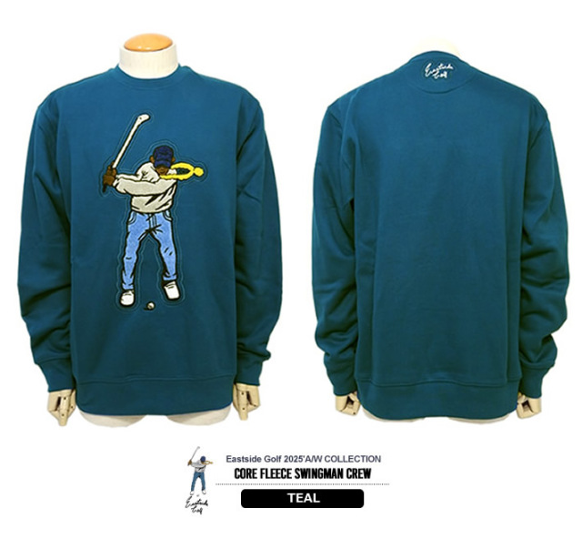 Eastside Golf［イーストサイドゴルフ］CORE FLEECE SWINGMAN CREW