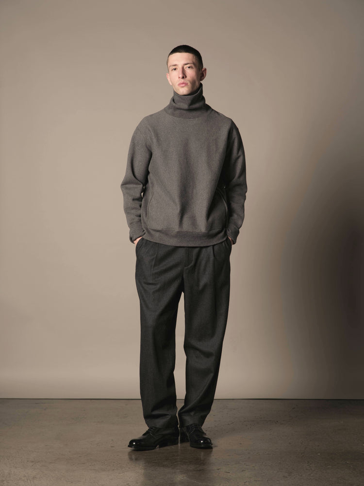 A VONTADE Turtle Neck Sweat L/S VTD-0441-CS2 CG/CHA – CASDAY