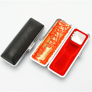 印鑑ケース「法人」18mm用(黒)｜印鑑ケース.com