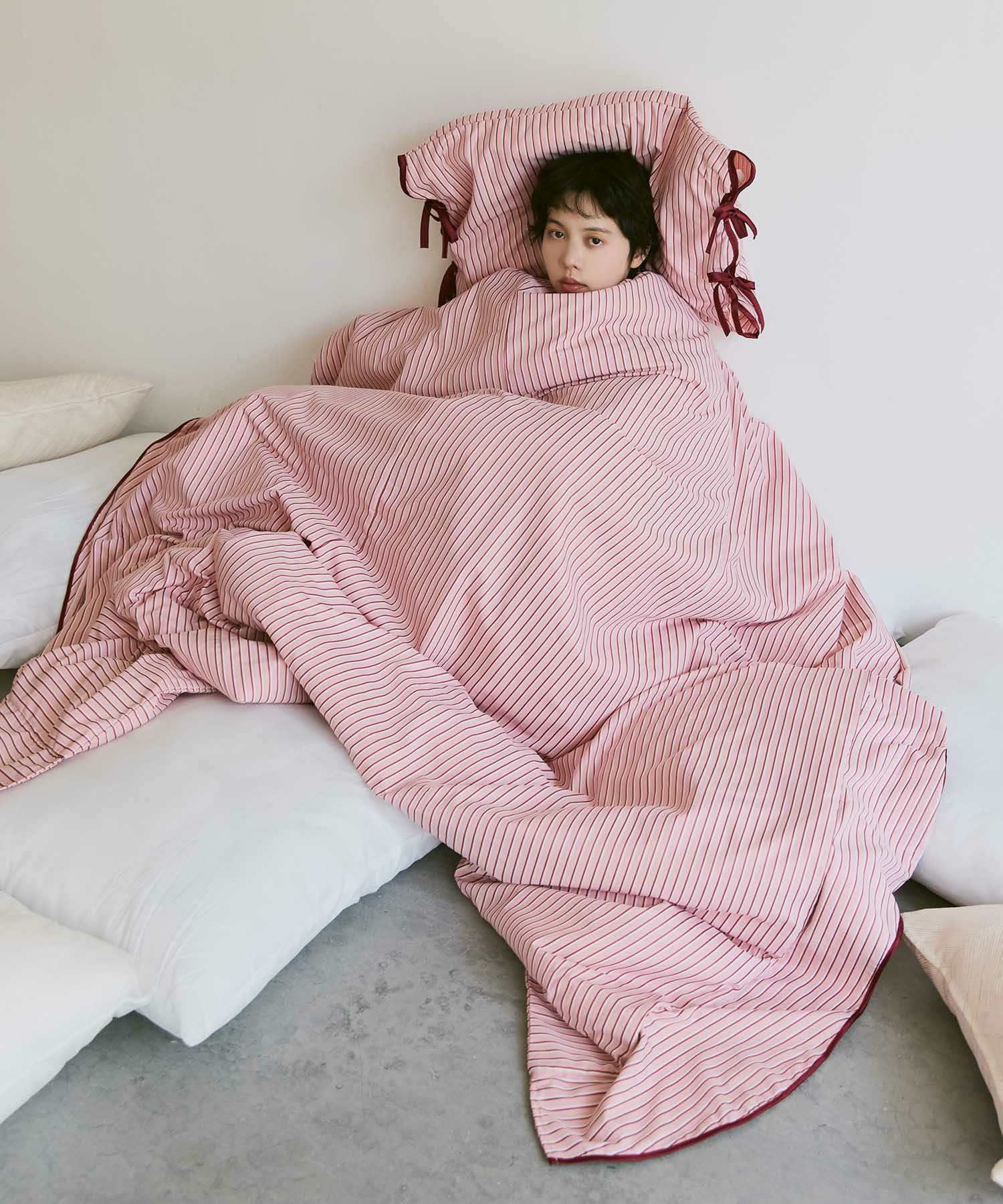 Casselini HOME(キャセリーニ ホーム)ストライプ布団カバー