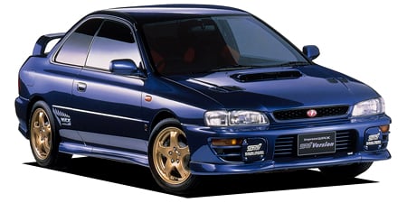 インプレッサ（スバル）WRXタイプR STiバージョン（1997年1月