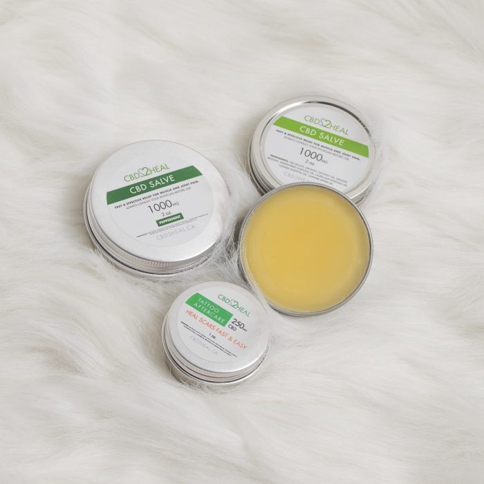 CBD2HEAL CBD Healing Salve Cream 500mg - CBD2HEAL