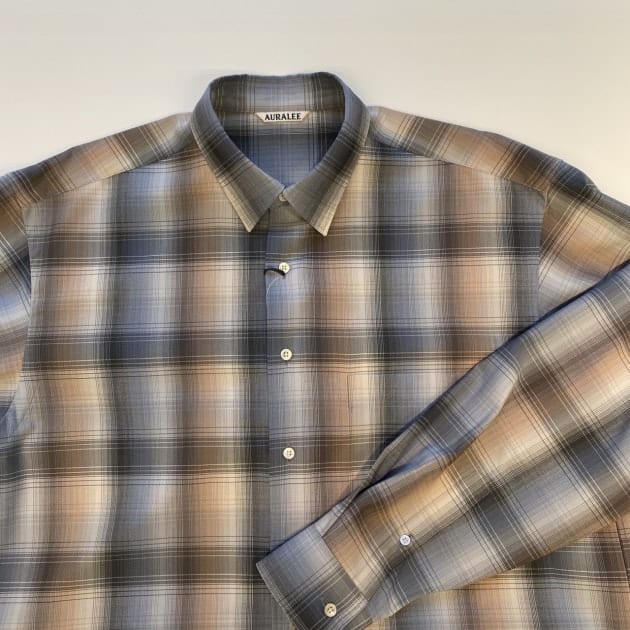 AURALEE】人気のシャツ。今年の柄。｜ビームス メン 渋谷｜BEAMS