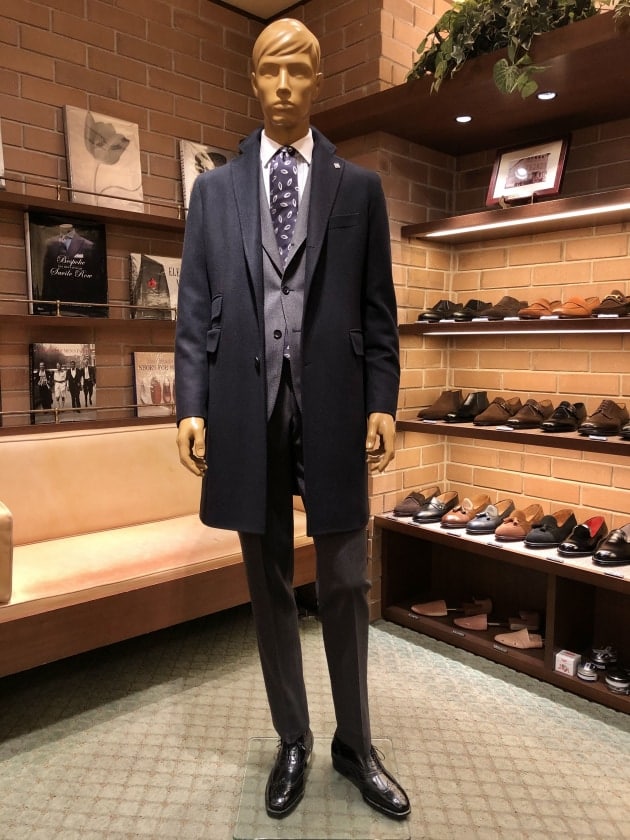 銀座 TAGLIATOREとスーツコーディネート（2020秋冬商品紹介）｜Brilla