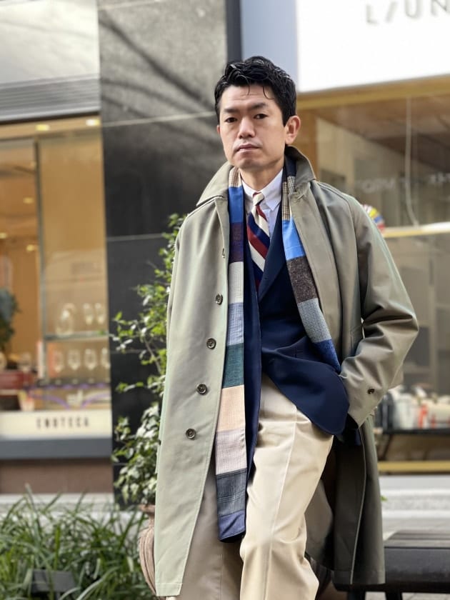 マチガイナイ、冬のコートと 春に向けたコートをご紹介いたします