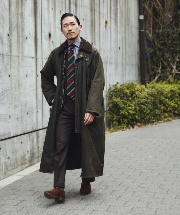 Barbour × BEAMS 2Layerシングルブレステッドコート 40 Barbour