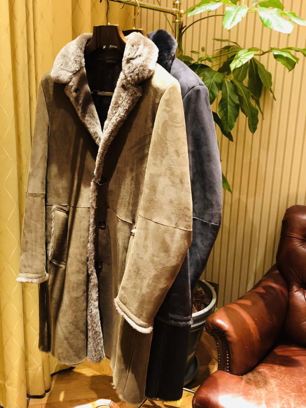 BEAMS+ ビームスプラス リアルムートンコート XL 羊革 モッズコート 僕