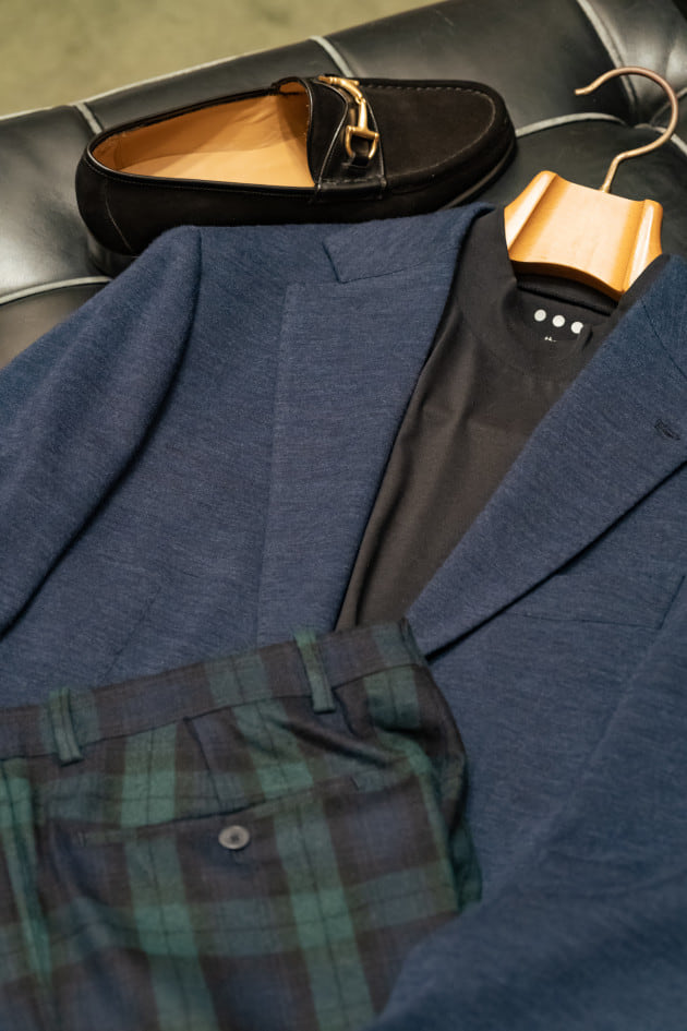 BERNARD ZINS＞ブラックウォッチスラックス｜ビームス ライフ 横浜｜BEAMS